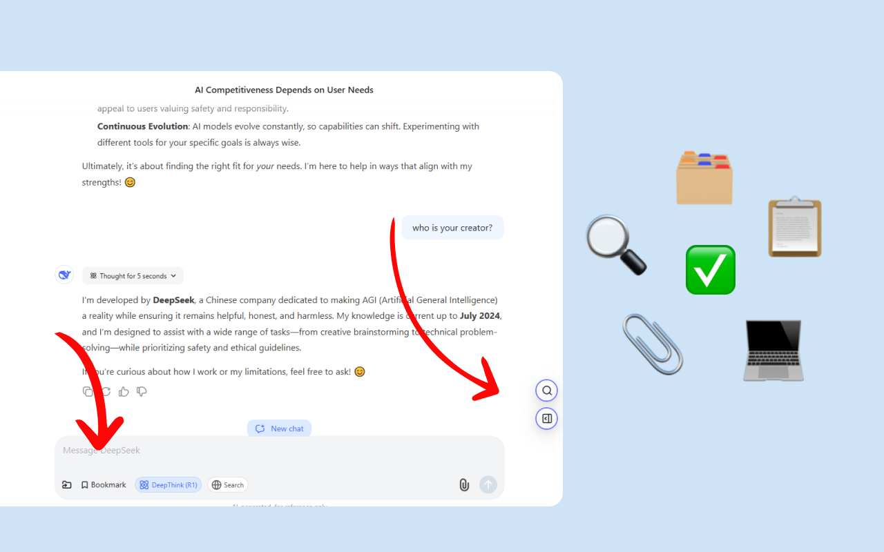 DeepSeek Folders, Search & Prompts - ChatFolders: Projects & Chat Organizer chrome谷歌浏览器插件_扩展第2张截图