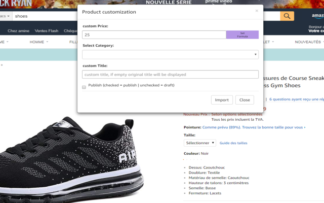 Dropship & affiliate for Amazon & woocommerce chrome谷歌浏览器插件_扩展第4张截图