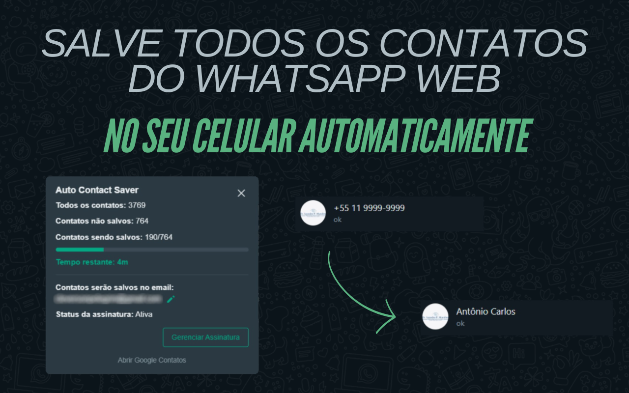 Auto Contact Saver for Whatsapp Web chrome谷歌浏览器插件_扩展第2张截图