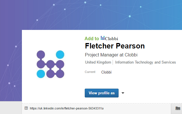 Clobbi.Рекрутинг chrome谷歌浏览器插件_扩展第1张截图