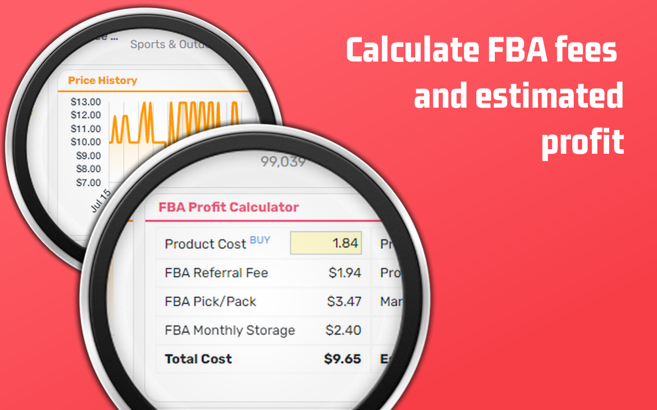 FBA Calculator for Amazon FBA Sellers - Free chrome谷歌浏览器插件_扩展第2张截图