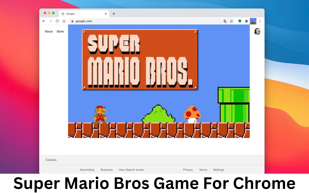 Super Mario Bros Original Game chrome谷歌浏览器插件_扩展第1张截图