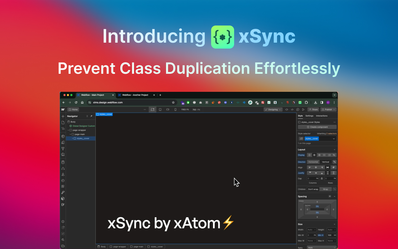 xSync by xAtom chrome谷歌浏览器插件_扩展第1张截图