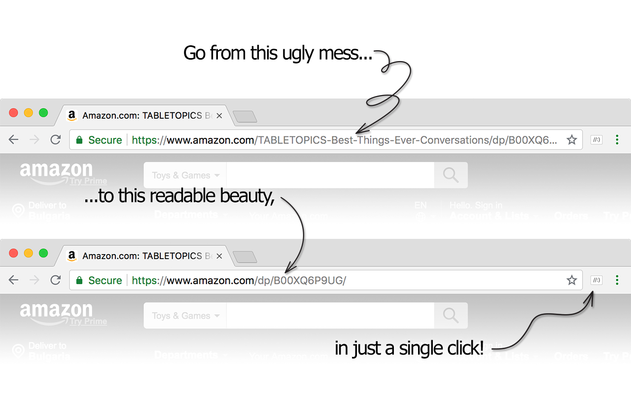 Shorten Shopping URL chrome谷歌浏览器插件_扩展第1张截图