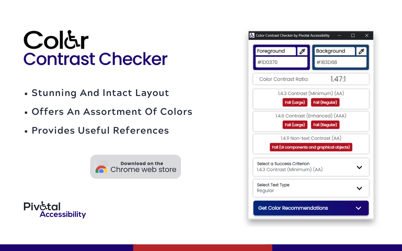 Color Contrast Checker chrome谷歌浏览器插件_扩展第3张截图
