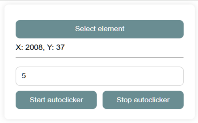 Auto Clicker chrome谷歌浏览器插件_扩展第1张截图