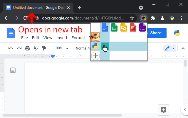 Google Quick Create Matrix chrome谷歌浏览器插件_扩展第2张截图