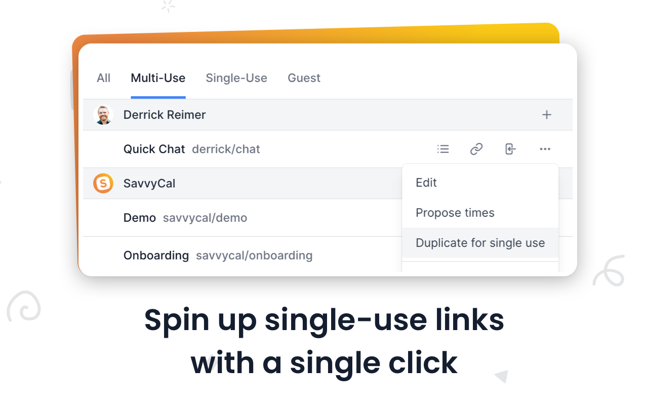 SavvyCal: Meeting Scheduling Software chrome谷歌浏览器插件_扩展第1张截图