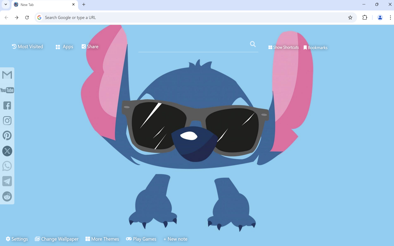 Lilo And Stitch Wallpaper chrome谷歌浏览器插件_扩展第2张截图