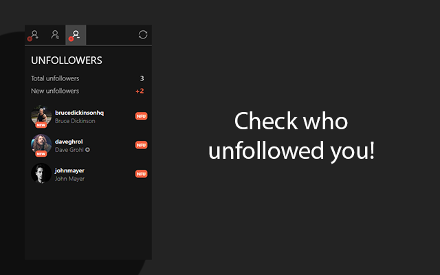 Unfollowers for Instagram chrome谷歌浏览器插件_扩展第3张截图