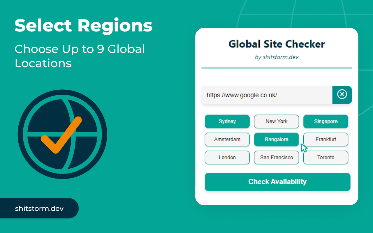 Global Website Checker: 9-Point Worldwide Verification chrome谷歌浏览器插件_扩展第1张截图
