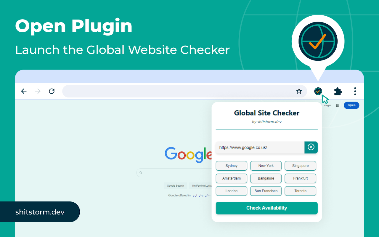 Global Website Checker: 9-Point Worldwide Verification chrome谷歌浏览器插件_扩展第2张截图