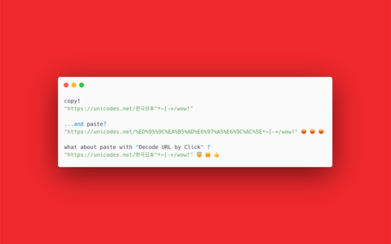 Decode URL by Click chrome谷歌浏览器插件_扩展第1张截图