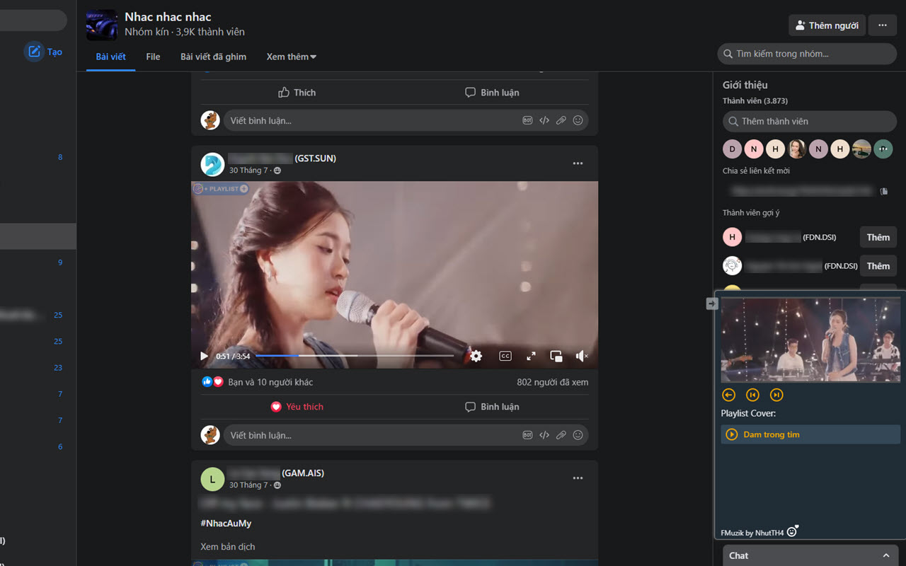 FMuzik (by NhutTH4) chrome谷歌浏览器插件_扩展第2张截图