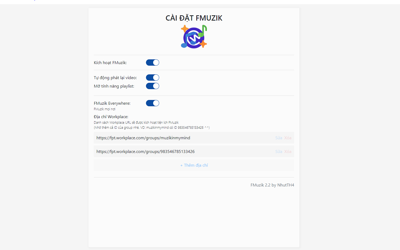 FMuzik (by NhutTH4) chrome谷歌浏览器插件_扩展第3张截图