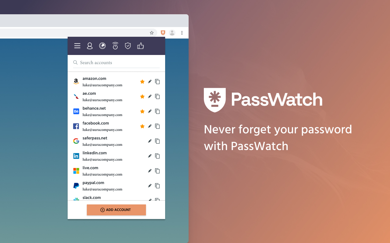PassWatch chrome谷歌浏览器插件_扩展第5张截图