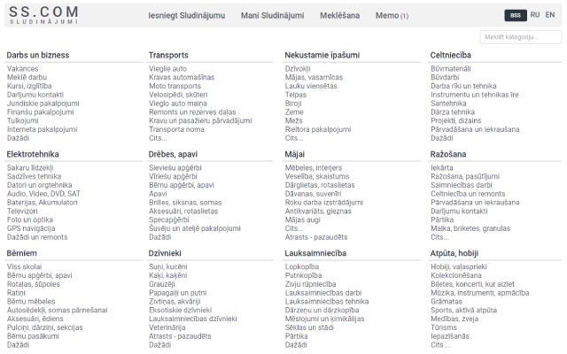 BSS - Better SS.com & SS.lv chrome谷歌浏览器插件_扩展第1张截图