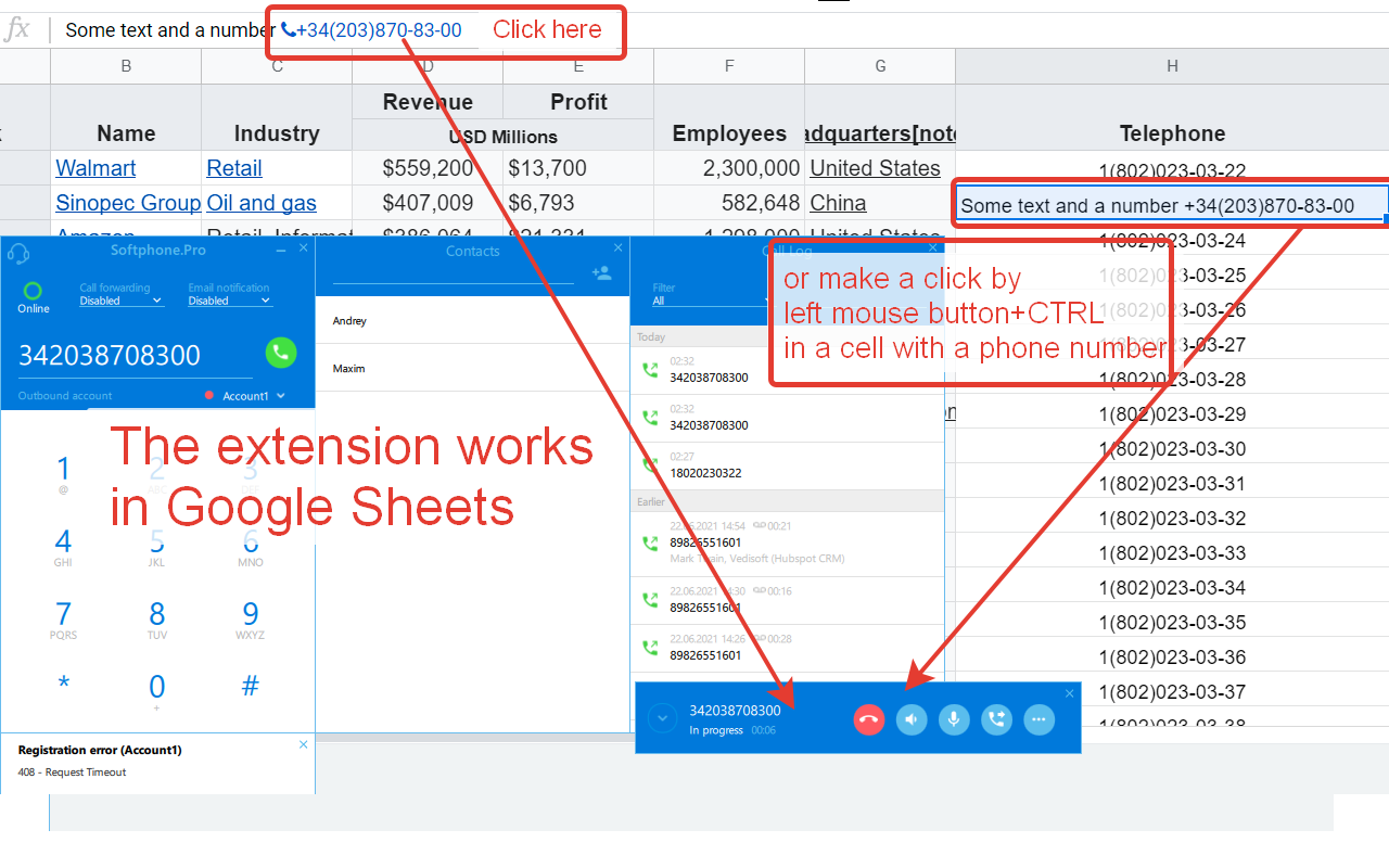 Softphone.Pro Extension chrome谷歌浏览器插件_扩展第1张截图