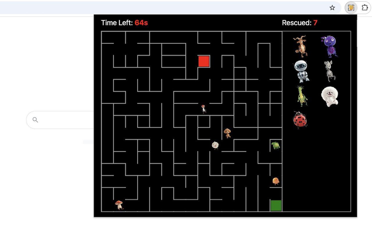 Rescue Maze chrome谷歌浏览器插件_扩展第2张截图