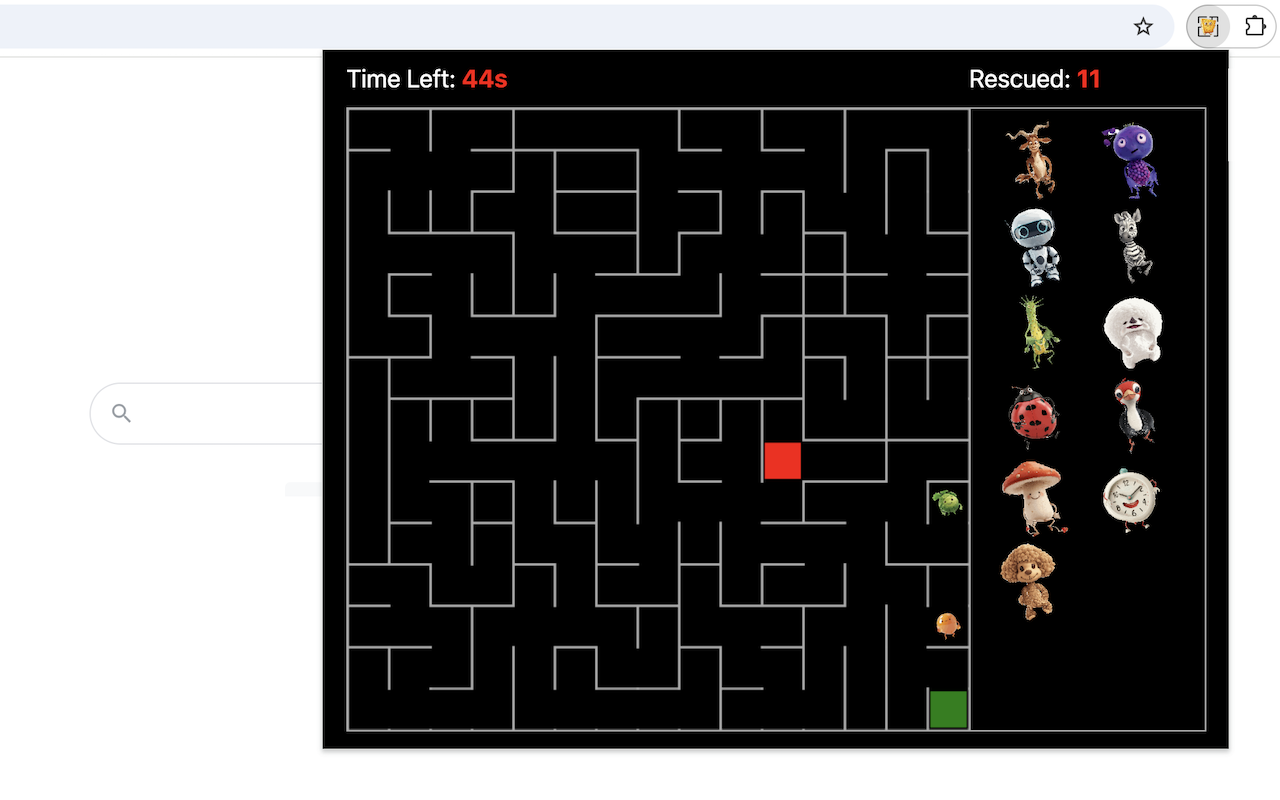 Rescue Maze chrome谷歌浏览器插件_扩展第3张截图