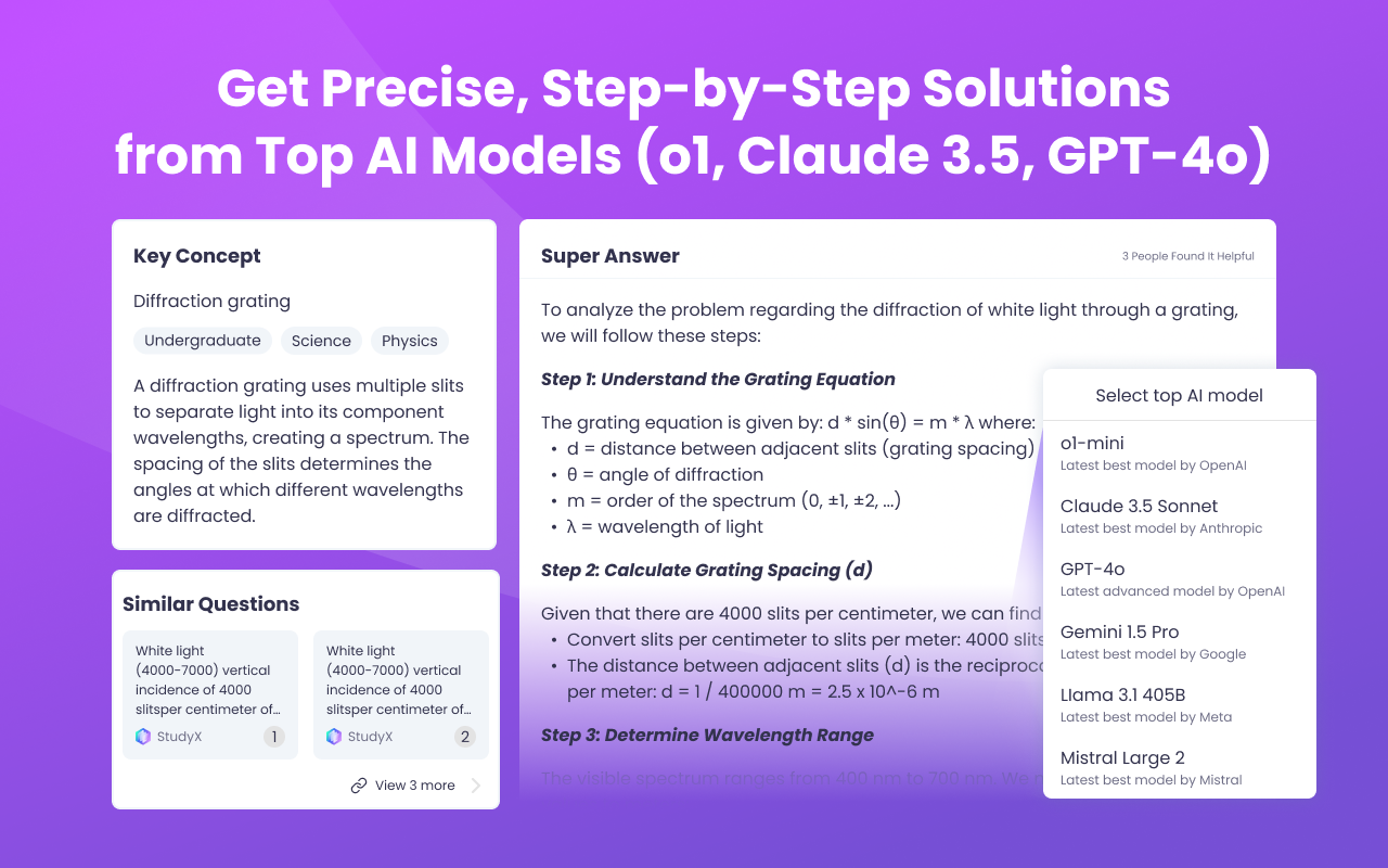 StudyX: AI Homework Helper chrome谷歌浏览器插件_扩展第2张截图