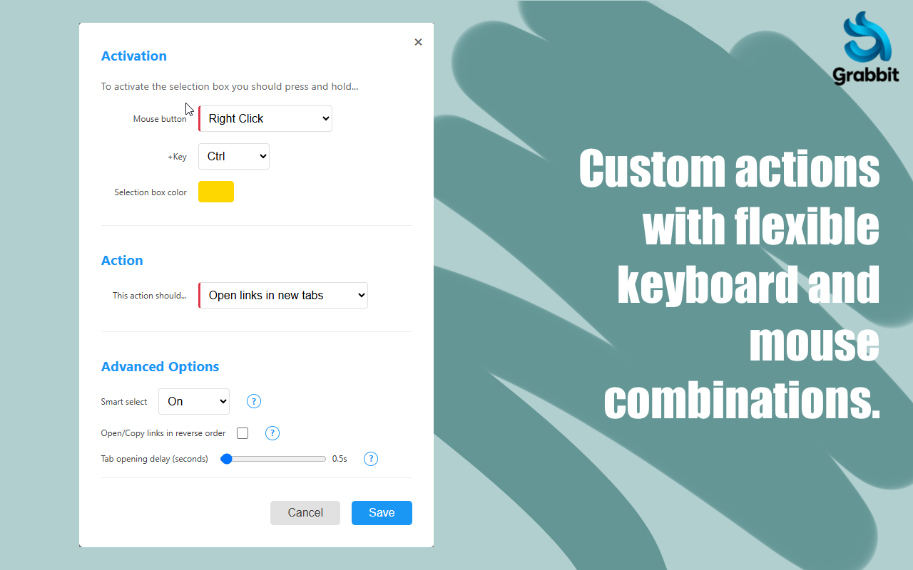 Grabbit chrome谷歌浏览器插件_扩展第2张截图