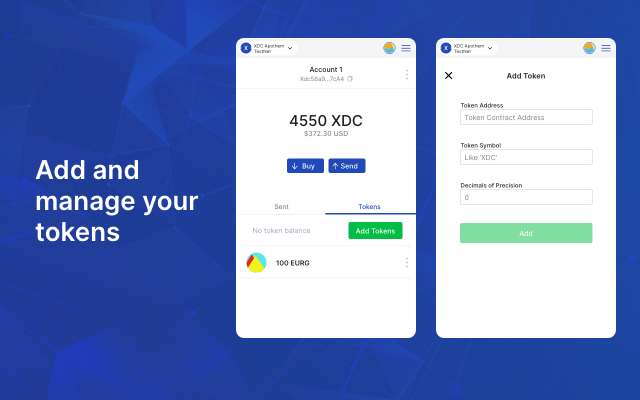 XDCPay chrome谷歌浏览器插件_扩展第1张截图