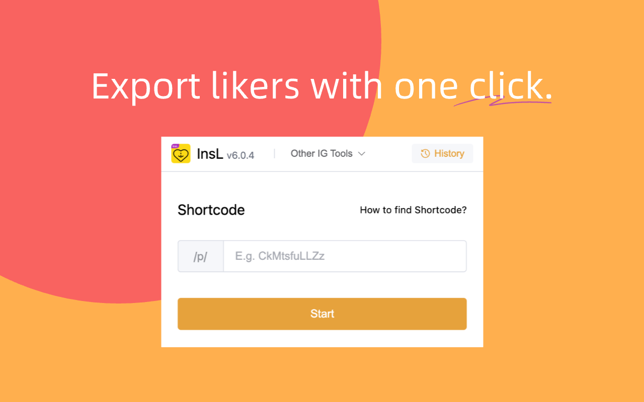 InsL - Instagram like picker & exporter chrome谷歌浏览器插件_扩展第1张截图