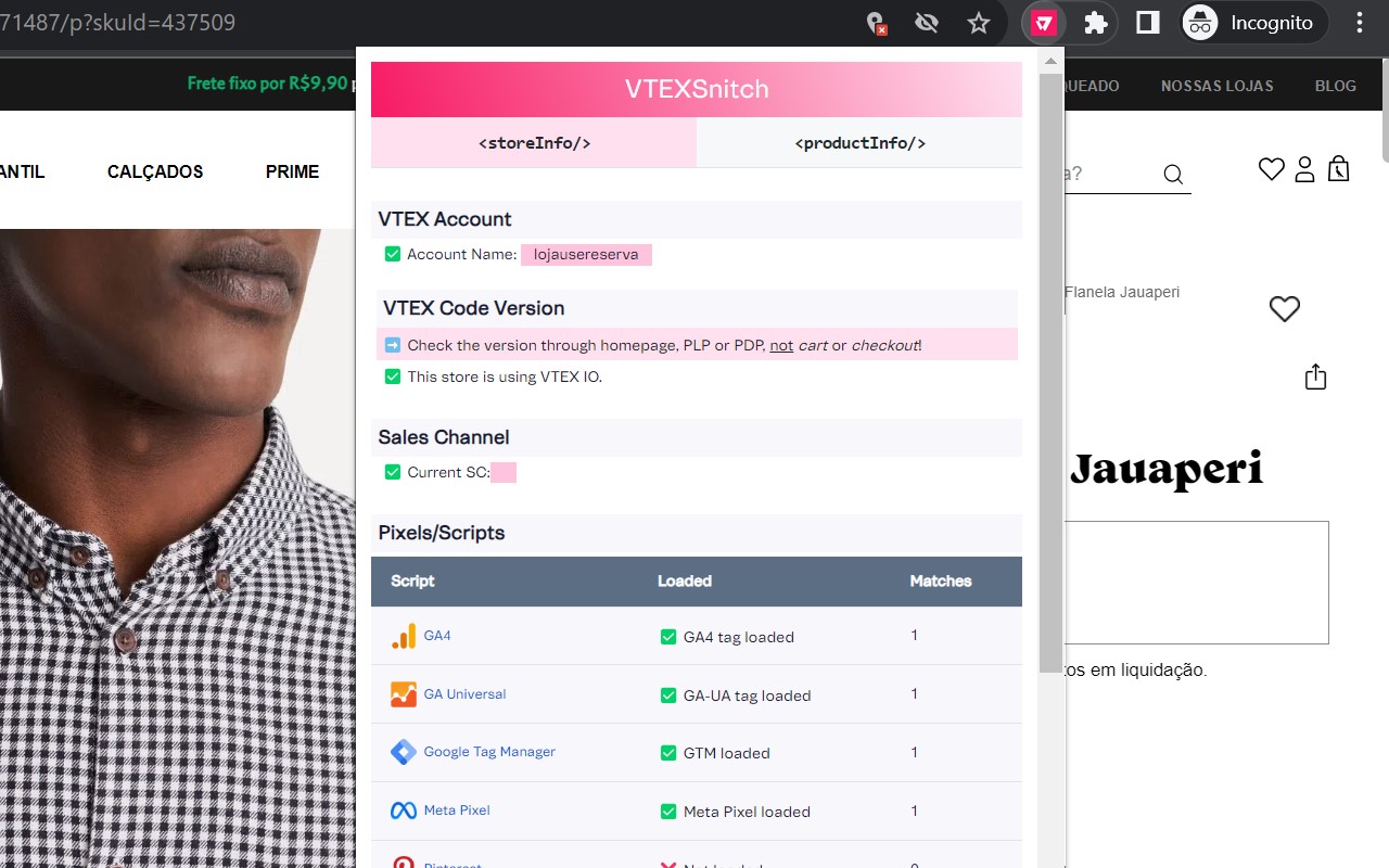 vtexSnitch chrome谷歌浏览器插件_扩展第1张截图