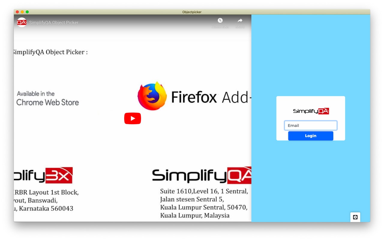 SimplifyQA IDE chrome谷歌浏览器插件_扩展第1张截图