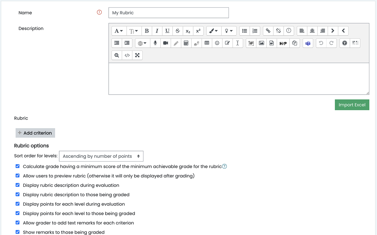 Moodle Rubric Importer chrome谷歌浏览器插件_扩展第2张截图