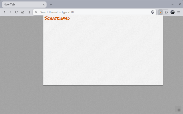Scratchpad chrome谷歌浏览器插件_扩展第1张截图