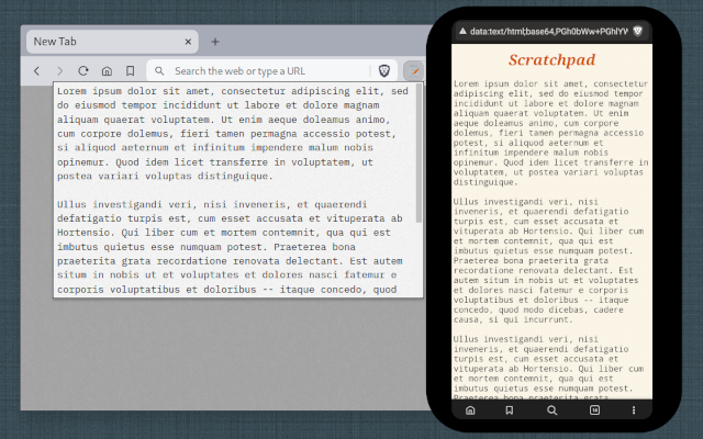 Scratchpad chrome谷歌浏览器插件_扩展第2张截图