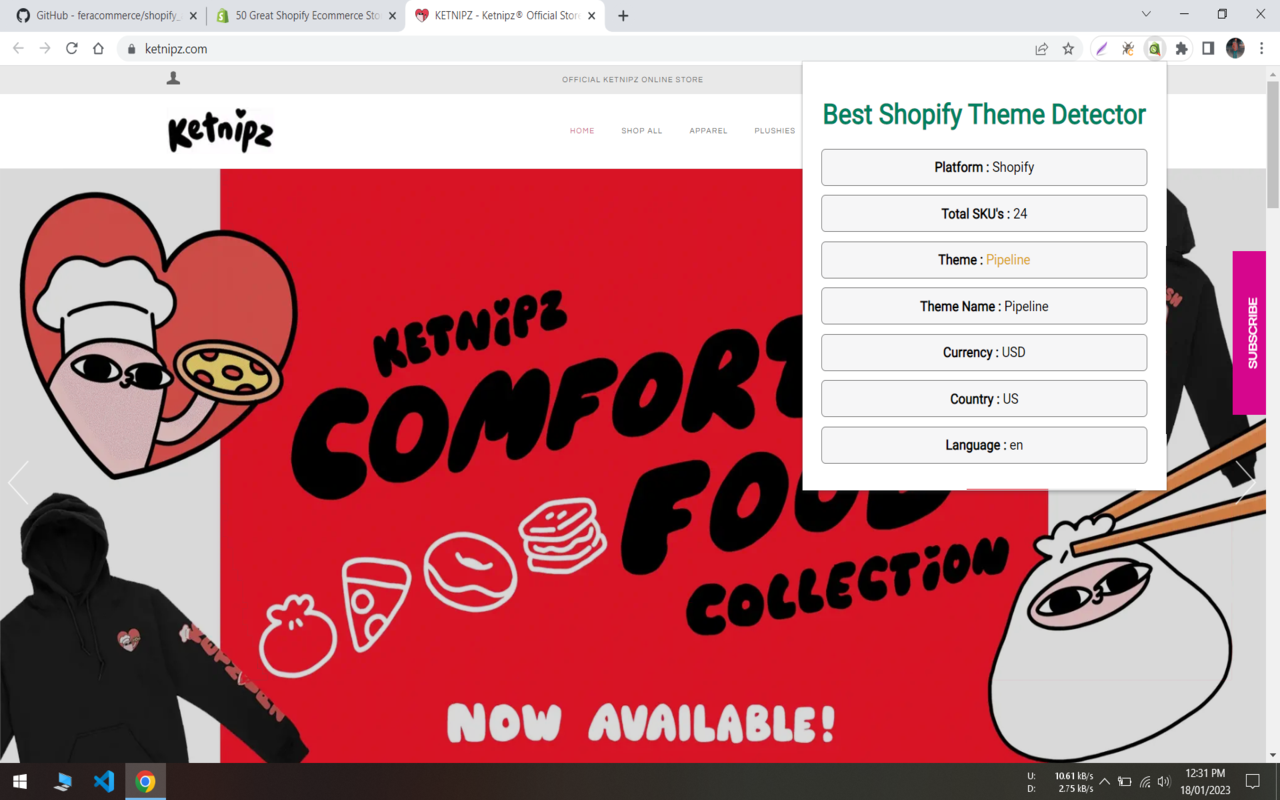 Best Shopify Theme Detector chrome谷歌浏览器插件_扩展第3张截图