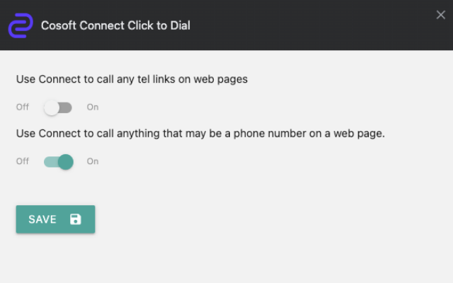 Connect Click to Dial chrome谷歌浏览器插件_扩展第1张截图