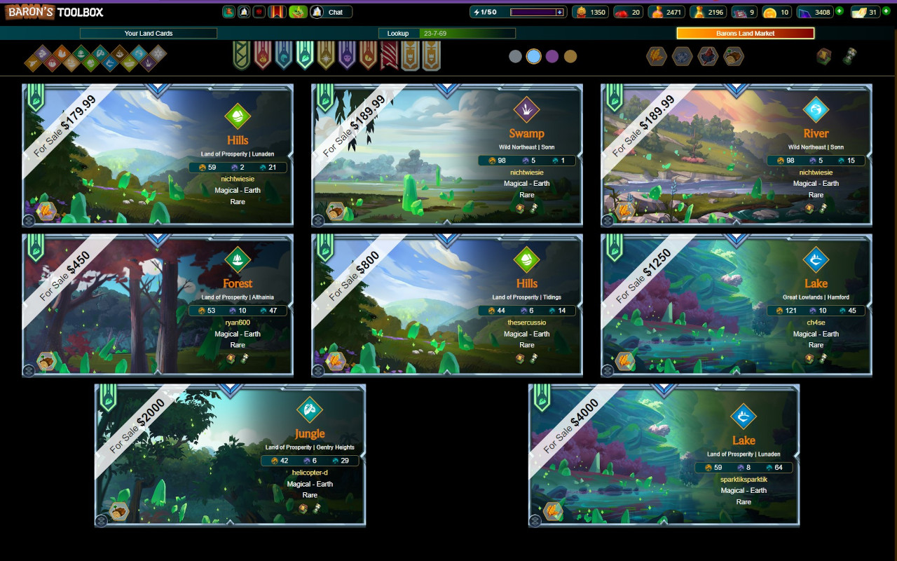 Barons Toolbox - Splinterlands Enhancement chrome谷歌浏览器插件_扩展第6张截图