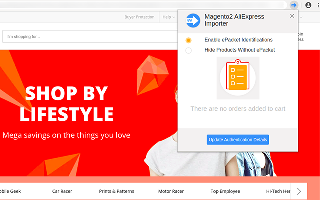 Magento 2 Mp AliExpress Product Importer chrome谷歌浏览器插件_扩展第1张截图