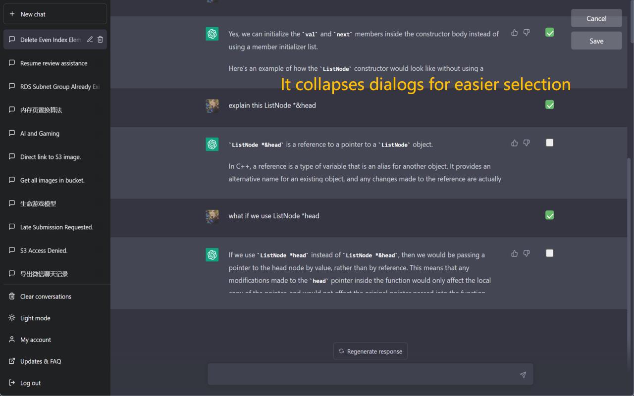 ShareGPTConvo chrome谷歌浏览器插件_扩展第1张截图