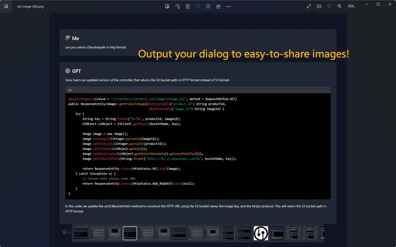 ShareGPTConvo chrome谷歌浏览器插件_扩展第2张截图