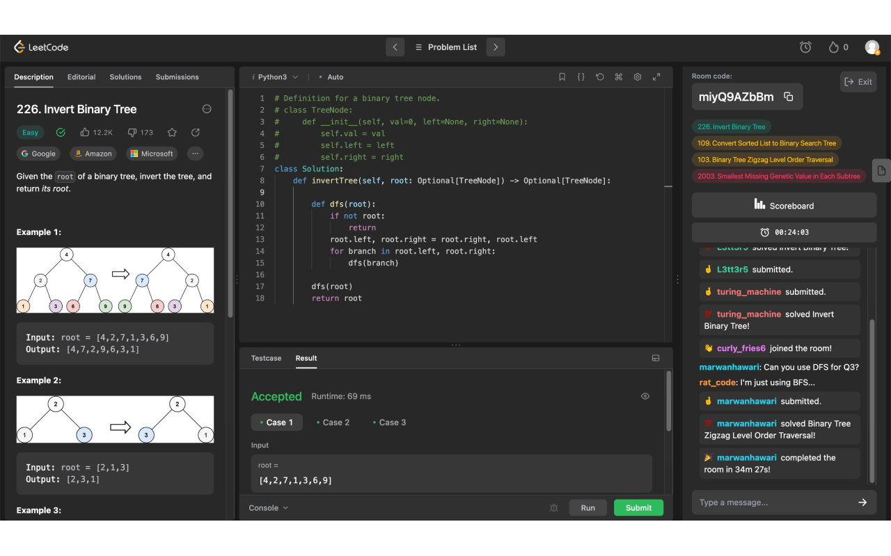 LeetRooms chrome谷歌浏览器插件_扩展第1张截图