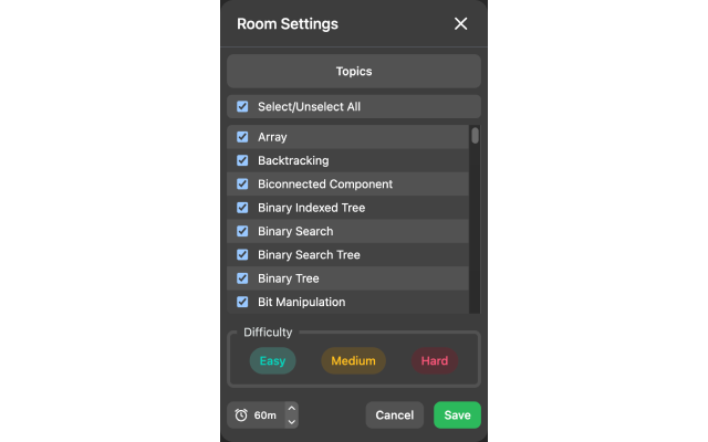 LeetRooms chrome谷歌浏览器插件_扩展第2张截图