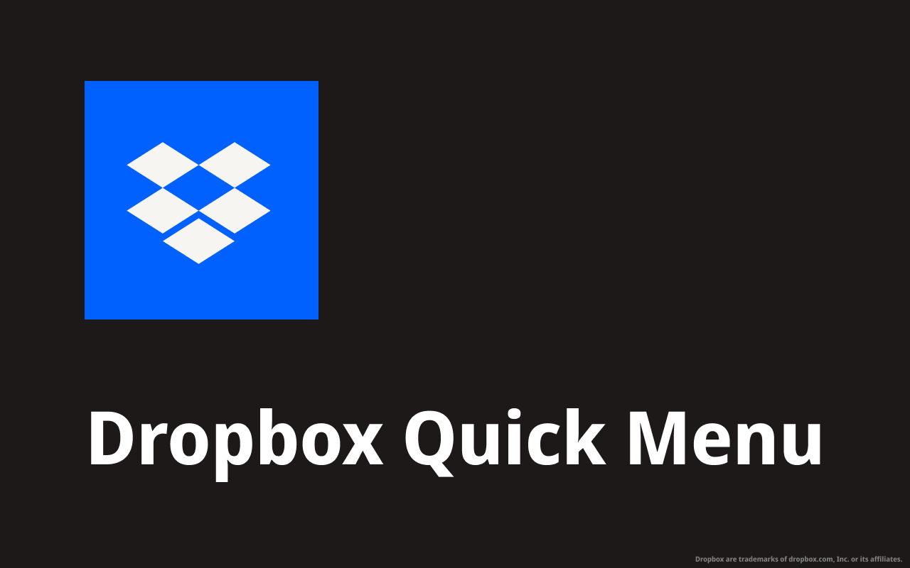 Dropbox 快速菜单 chrome谷歌浏览器插件_扩展第3张截图