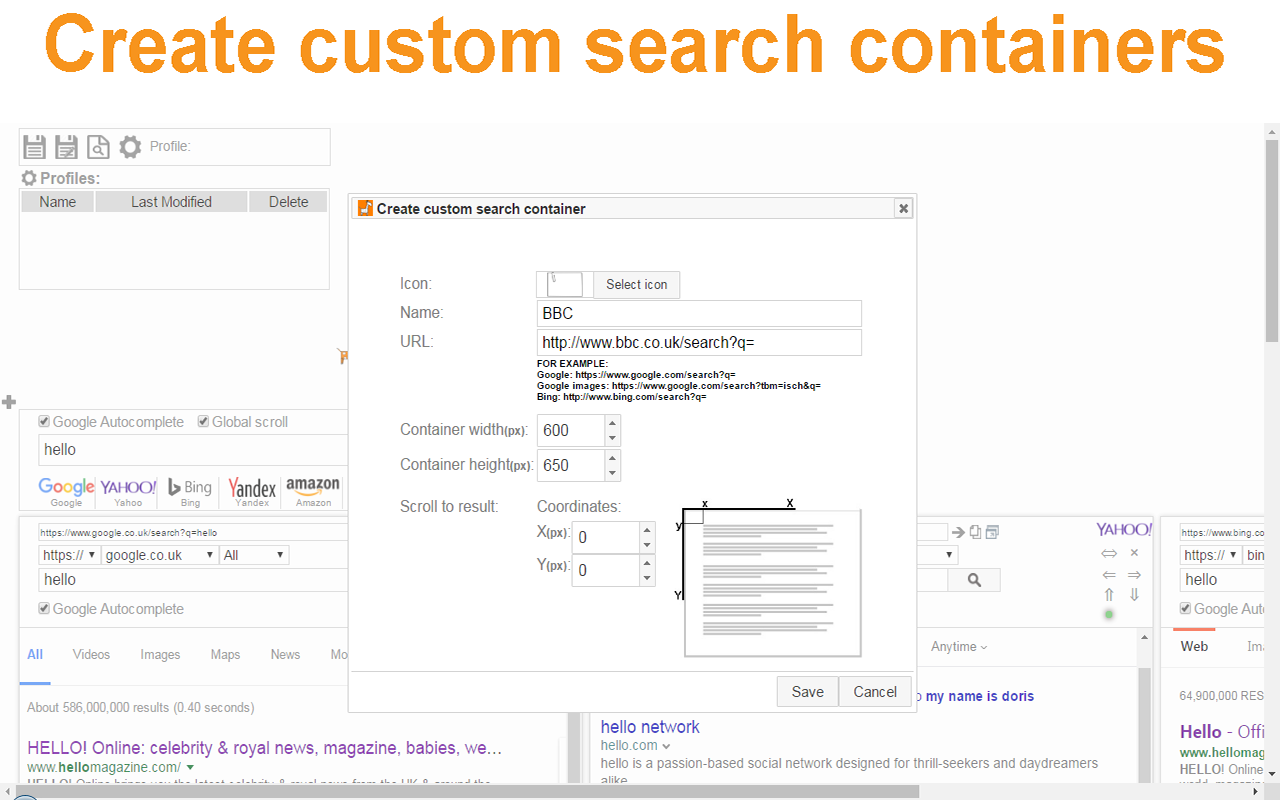 Giraffe Search Tools chrome谷歌浏览器插件_扩展第1张截图