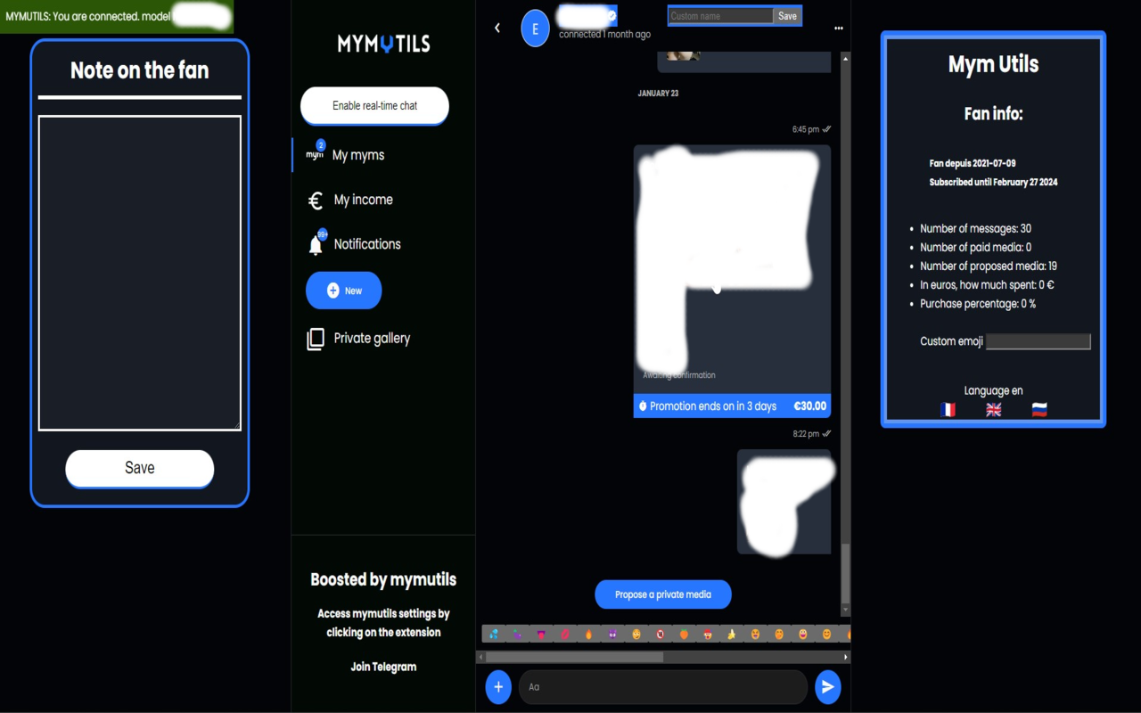 MymUtils chrome谷歌浏览器插件_扩展第3张截图