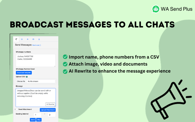 ChatGPT for WASend Plus chrome谷歌浏览器插件_扩展第5张截图