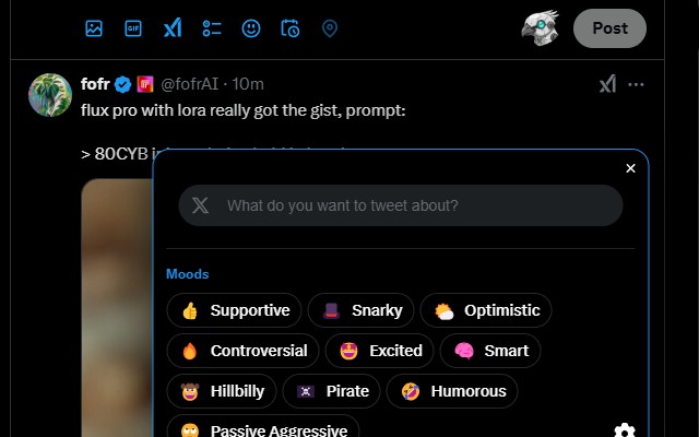 DeepTweet - AI Assistant chrome谷歌浏览器插件_扩展第3张截图