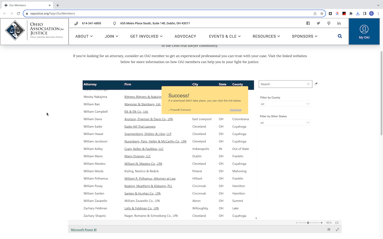 PowerBI Extractor by Table Capture chrome谷歌浏览器插件_扩展第1张截图