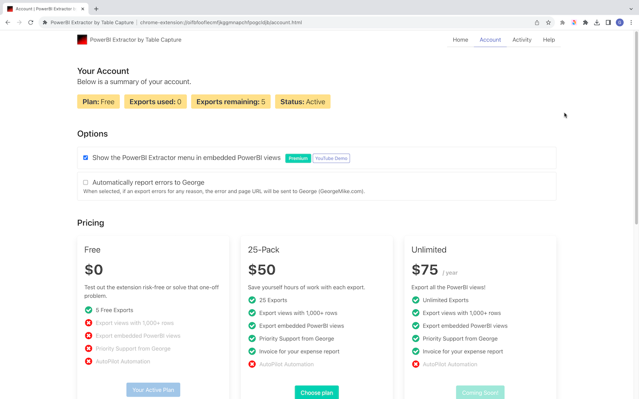 PowerBI Extractor by Table Capture chrome谷歌浏览器插件_扩展第3张截图