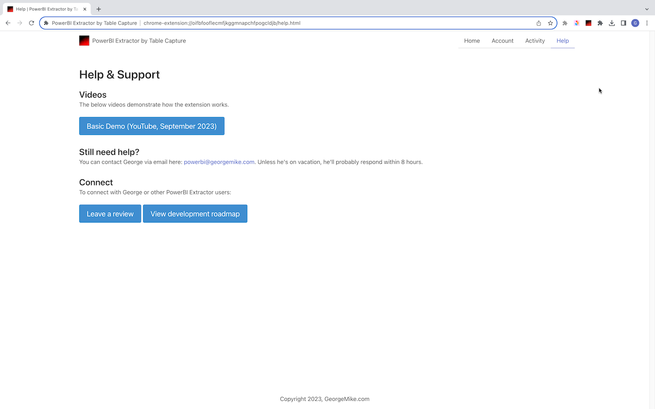PowerBI Extractor by Table Capture chrome谷歌浏览器插件_扩展第4张截图