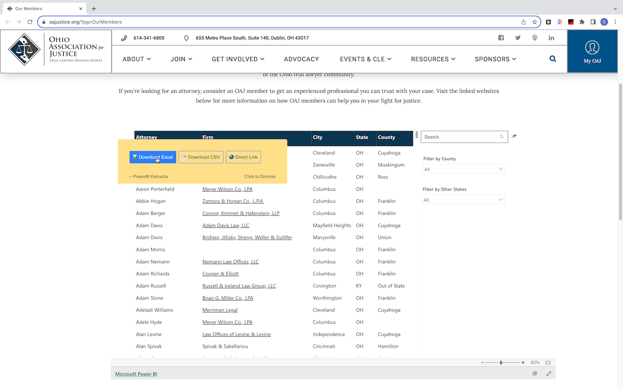 PowerBI Extractor by Table Capture chrome谷歌浏览器插件_扩展第5张截图
